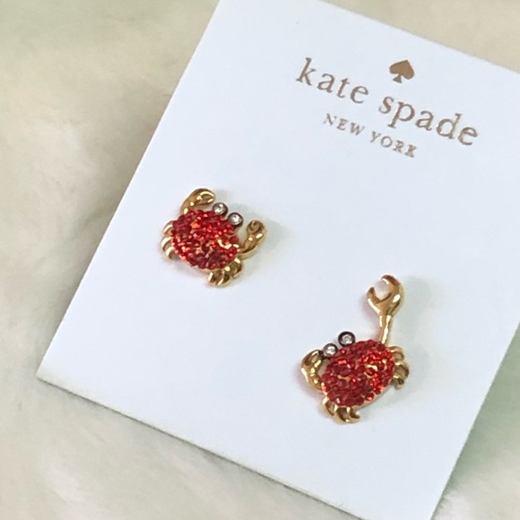 Jewelry - NEW KATE SPADE ♠️  SHORE THING CRAB EARRINGS